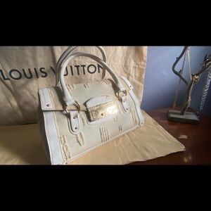 Dolce & Gabbana Cream and Gold Satchel Black Friday deal!